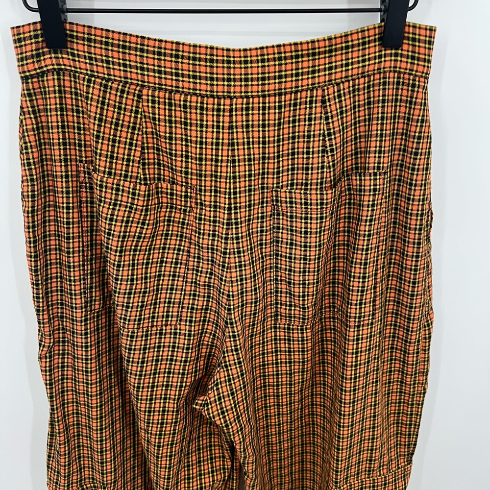 The Ragged Priest plaid print utility cargo pant - Picture 6 of 9